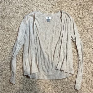 Beige Old Navy Cardigan
